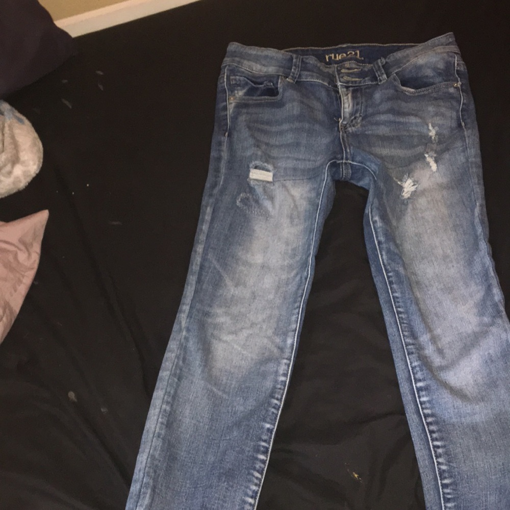 A pair of jeans